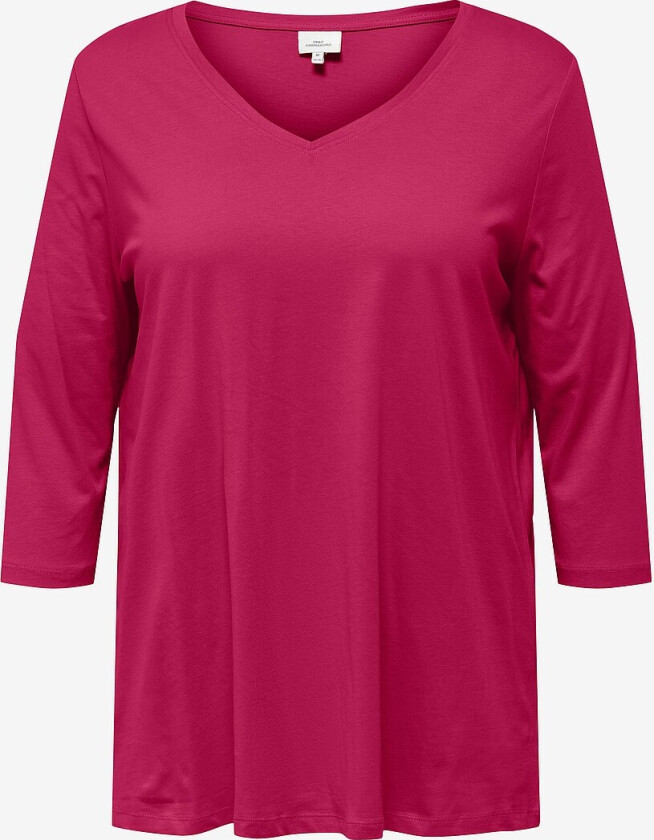 Topp carBonnie Life 3/4 V-neck A-shape J - Rosa
