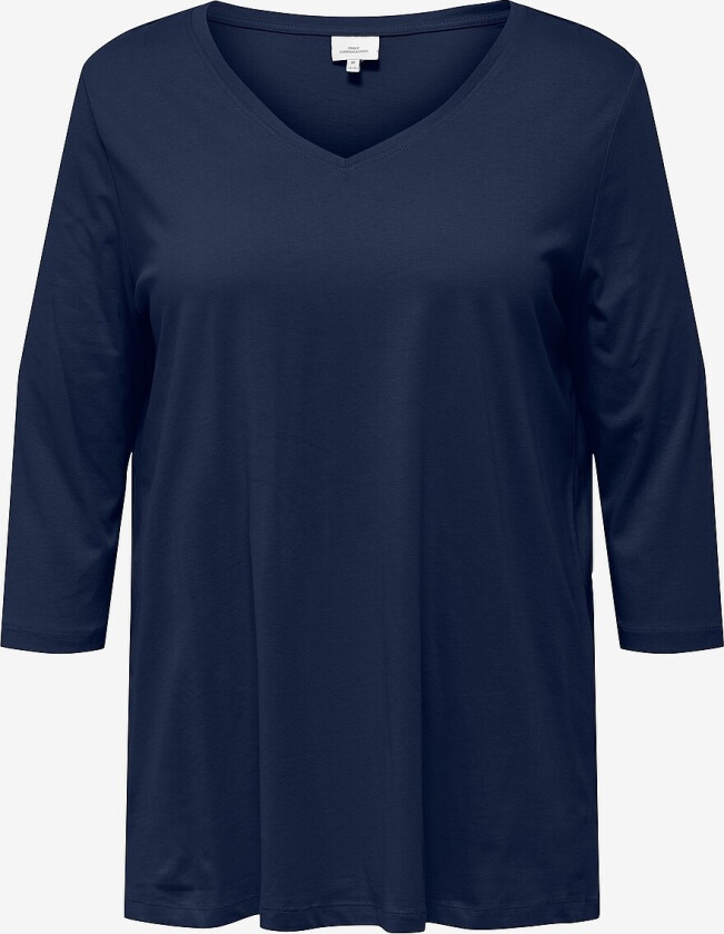 Topp carBonnie Life 3/4 V-neck A-shape J - Blå