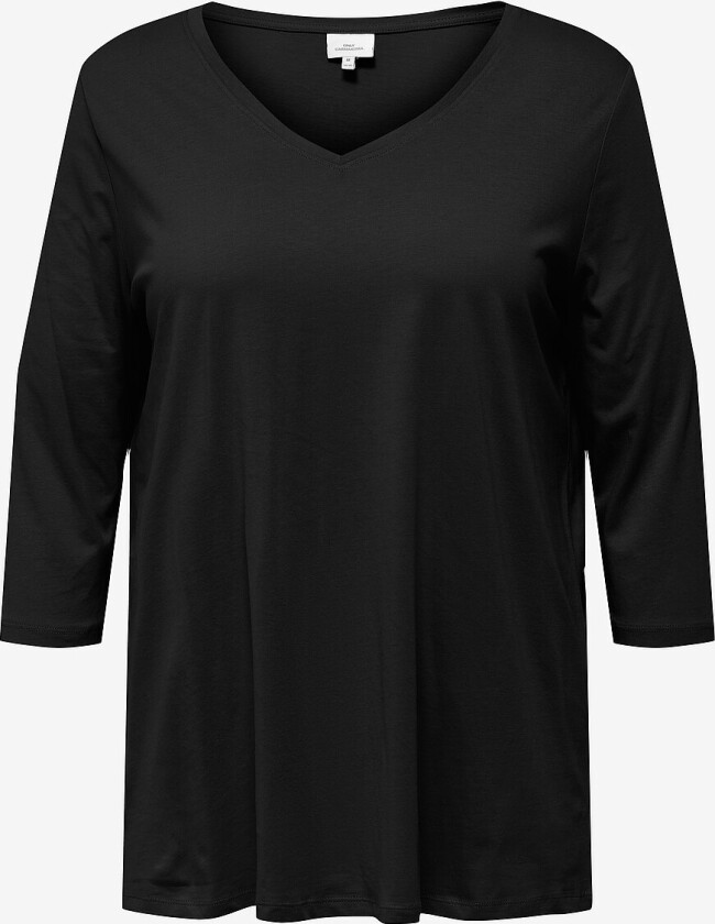 Topp carBonnie Life 3/4 V-neck A-shape J - Svart