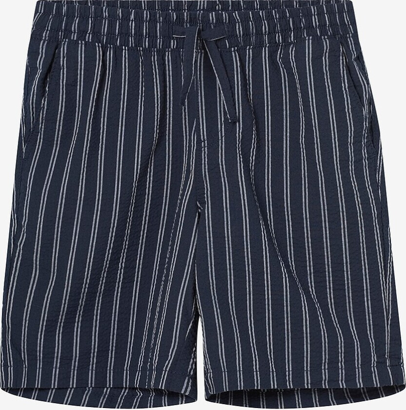 Shorts jpstJaiden Jjpalma Seersucker Shor - Blå