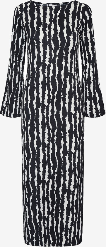 Maxikjole yasZenu LS Ankle Dress - Svart
