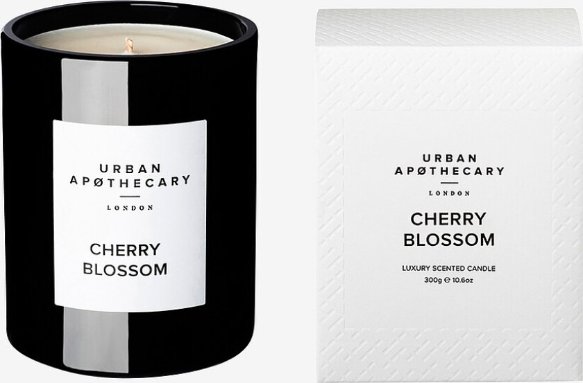 Luxury Candle Cherry Blossom - Hvit