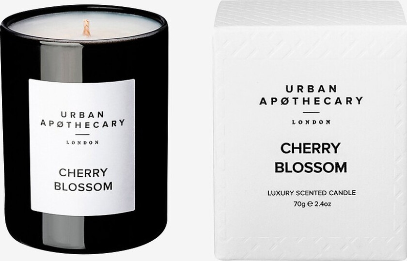 Luxury Candle Cherry Blossom - Hvit