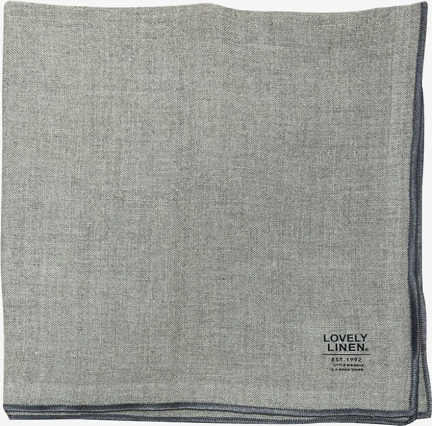 Kjøkkenhåndkle Grace i vasket lin - Hvit