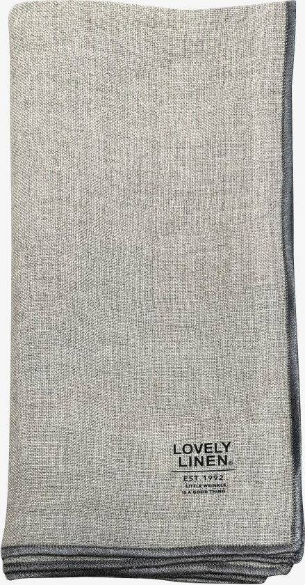 Serviett Grace i vasket lin (4-pakning) - Beige