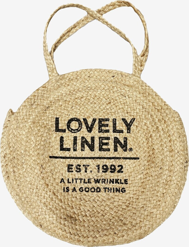 Veske Breezy i jute - Beige