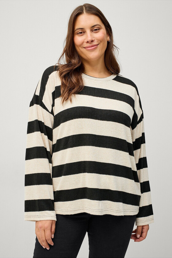 Topp vElis L/S Blouse - Svart