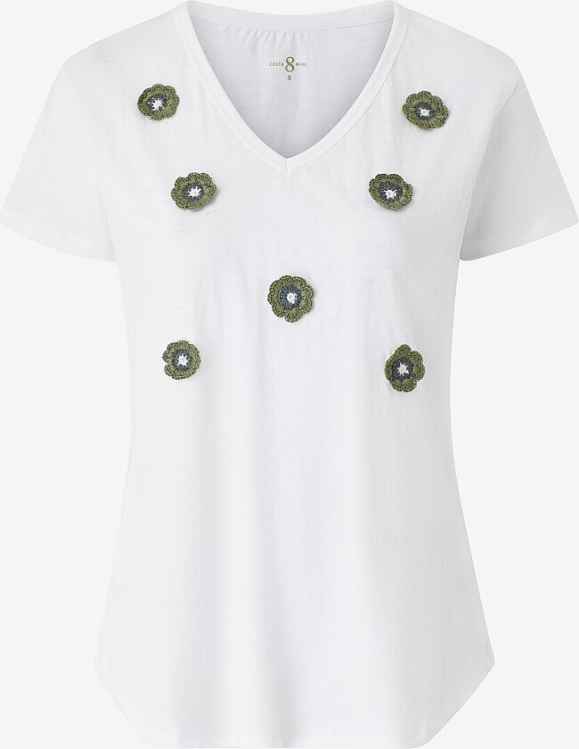 Topp Flower Bomb Tee - Beige