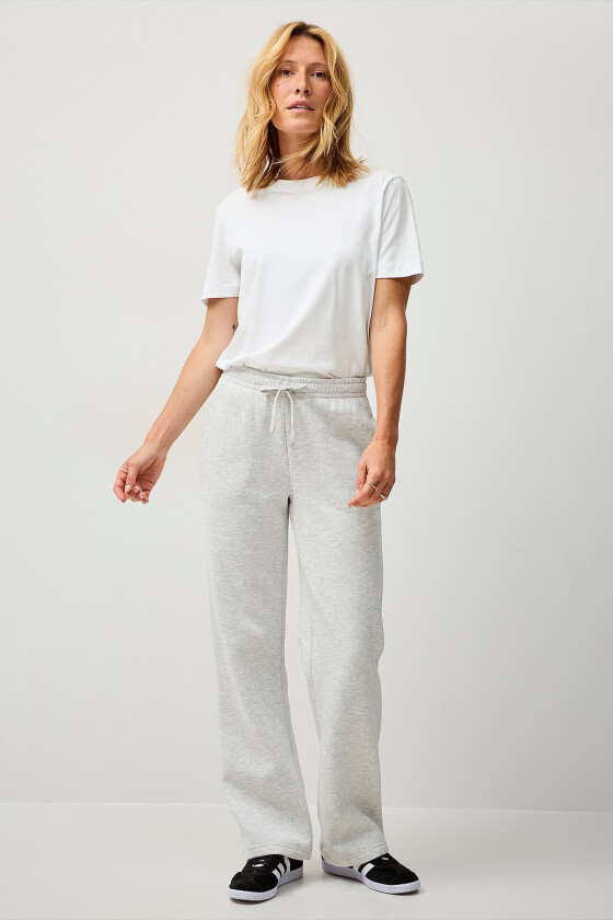 Sweatpants Basic Straight Sweatpants - Grå