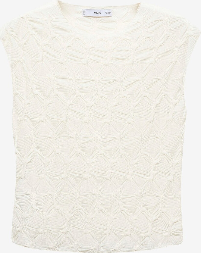 Topp T-shirt Cream - Beige