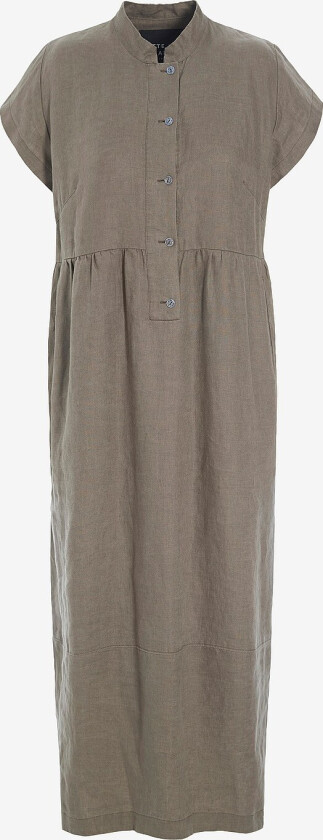 Kjole Lazy Linen - Brun