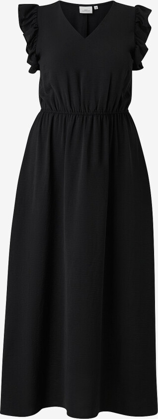 Maxikjole carMetta Life S/L Long Dress Wvn - Svart