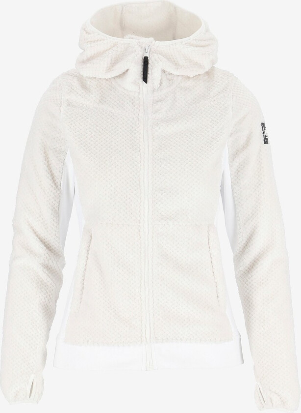 Fleecejakke Isbre Air Fleece W - Hvit