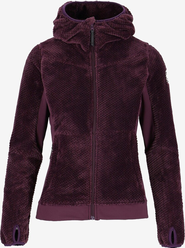 Fleecejakke Isbre Air Fleece W - Lilla