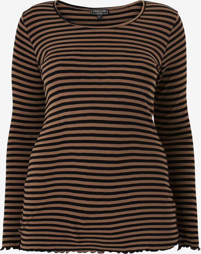 Topp Rib Top - Svart