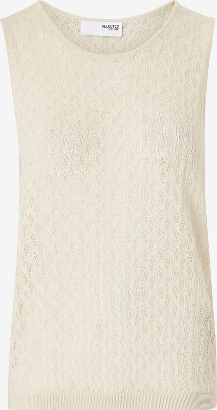 Topp slFagny SL Knit Top - Beige