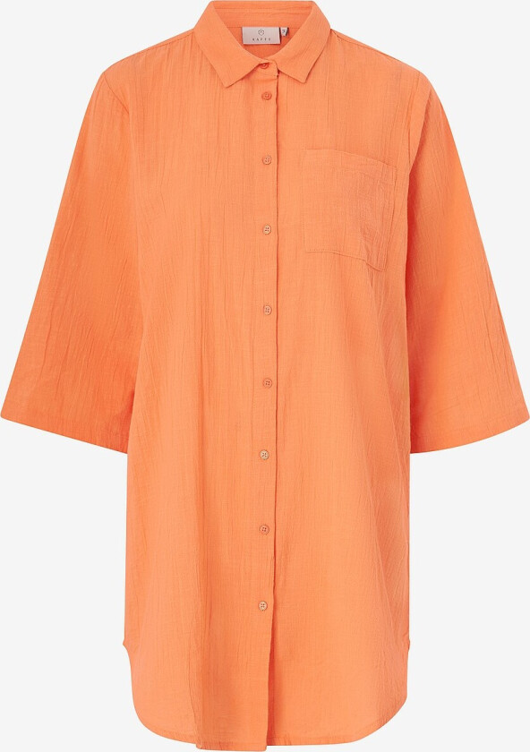 Kjole kaPauline Shirt Dress - Orange