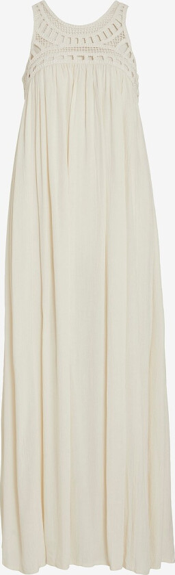 Maxikjole viJunar S/L Maxi Dress - Beige