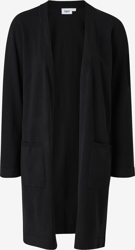 Kardigan KilaSZ LS Open Cardigan - Svart