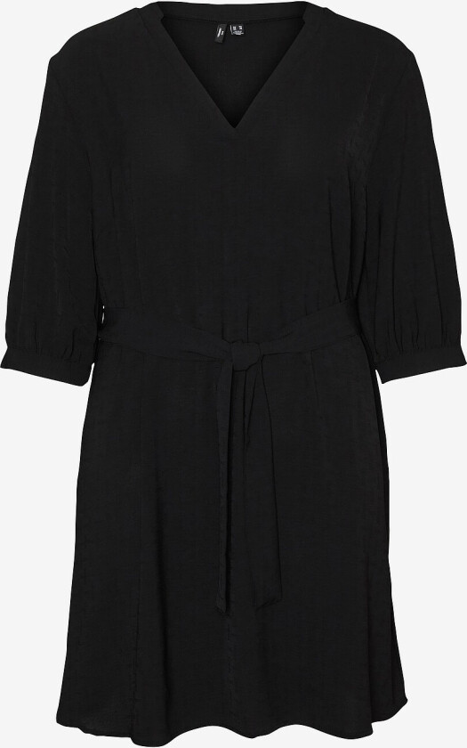 Kjole vmcMye 3/4 Abk Dress Wvn Btq GA Cur - Svart