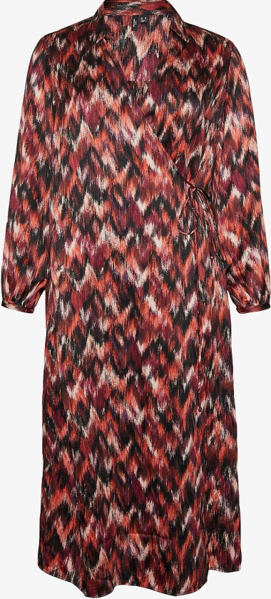 Omslagskjole vmcOlympia L/S 7/8 Wrap Dress - Lilla