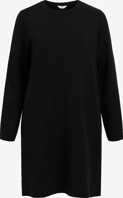 Kjole OBJReynard RE L/S O-neck Dress Div - Svart