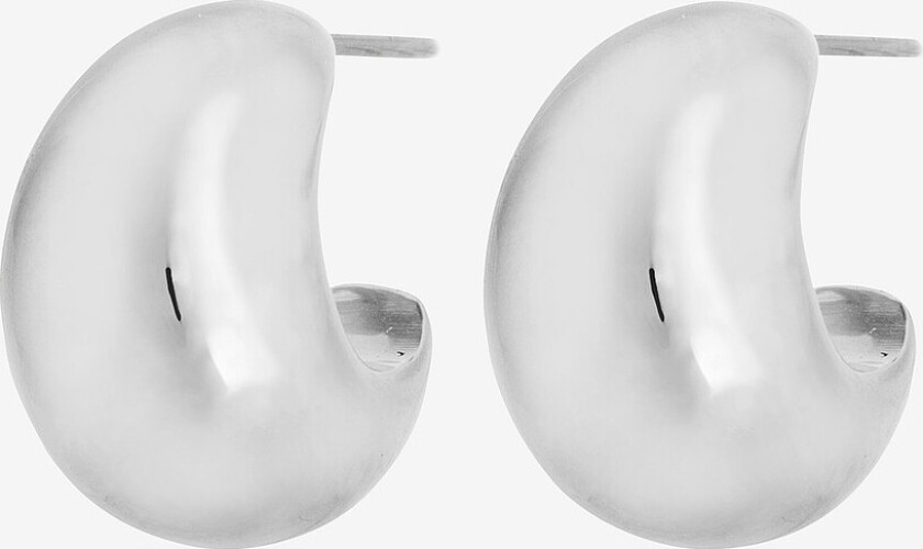 Øreringer Bold Creoles L - Sølv