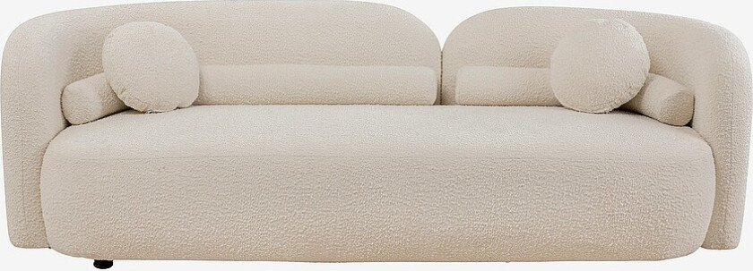 Sofa 3-seter Kelly Boucle 225cm - Natur