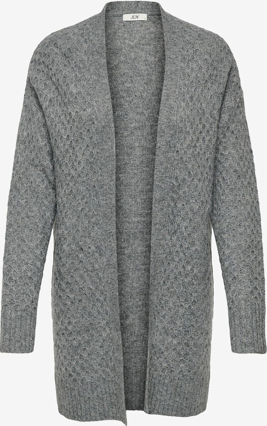 Kardigan jdyBigum L/S Long Open - Grå