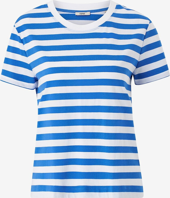 Topp Eos Stripe Tee - Blå