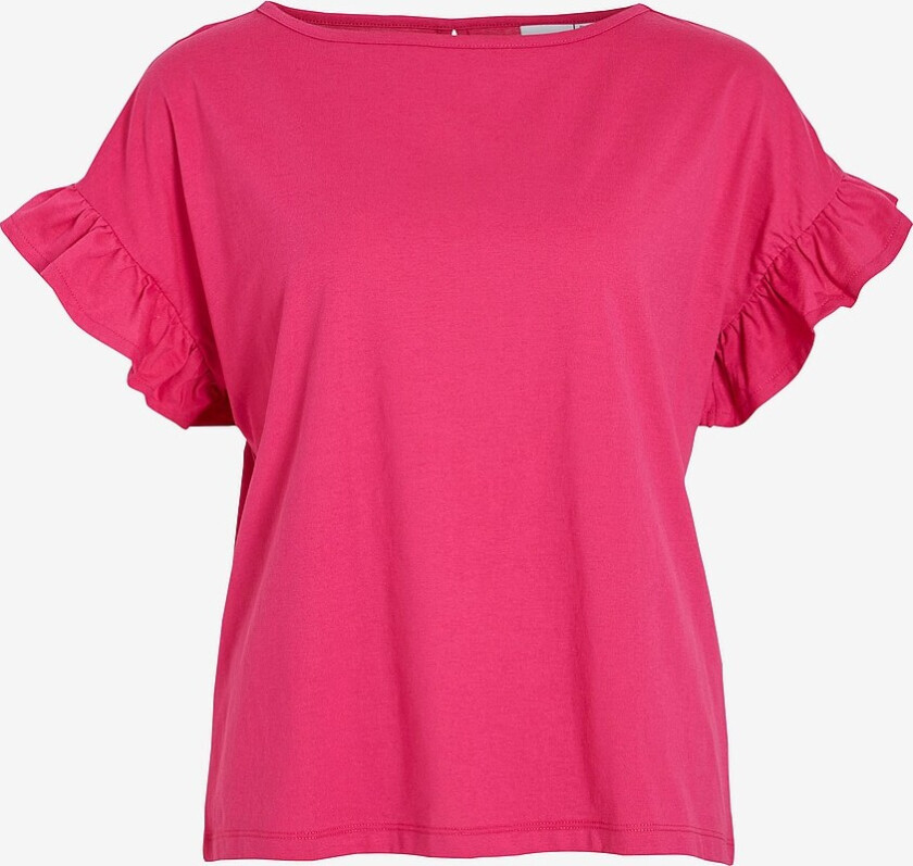 Topp viSummera Boat Neck S/S Top - Rosa