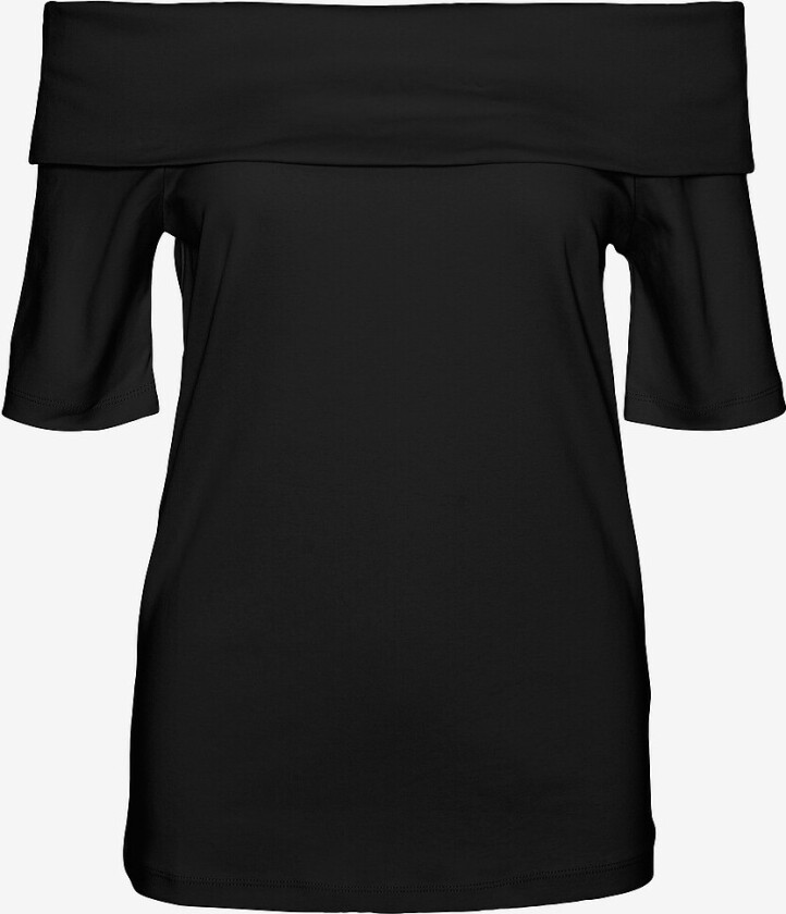 Topp vmJada Naima 2/4 Off Shoulder Top - Svart