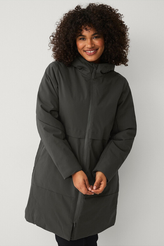 Vinterjakke caWilla L/S Coat - Grå