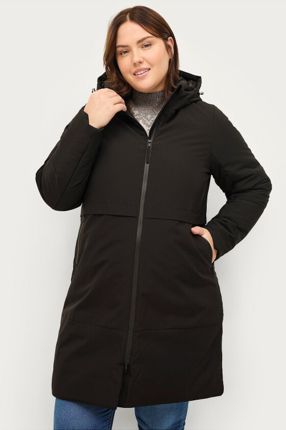 Vinterjakke caWilla L/S Coat - Svart