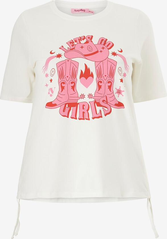 Topp Marie 126 - T-shirt - Hvit