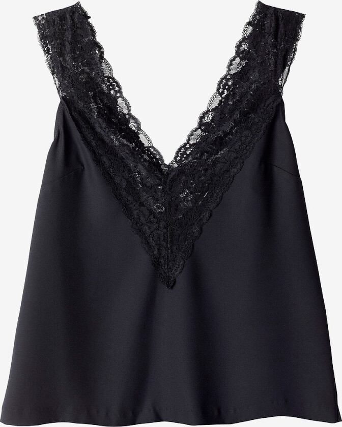 Topp Mede Top - Svart
