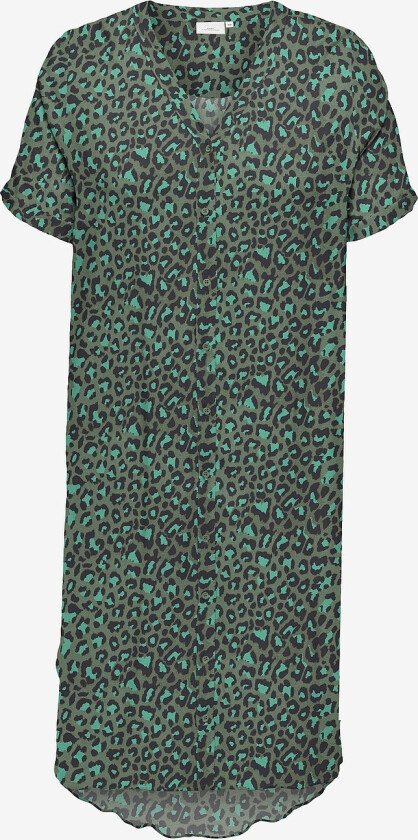 Kjole carBaboost Life S/S Shirt Dress - Grønn