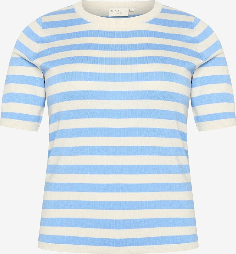 Topp kcMalia Wide Stripe Knit - Blå
