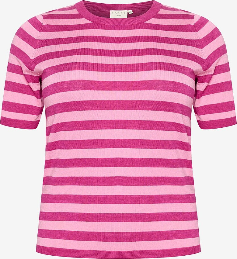 Topp kcMalia Wide Stripe Knit - Rosa