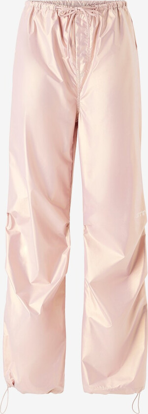 Bukser Metallic Plain Parachute Pants - Rosa