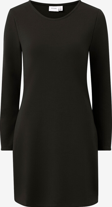 Kjole viArmerone O-neck L/S Dress - Svart