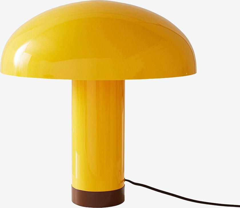 Lounge bordlampe butterscotch - Gul