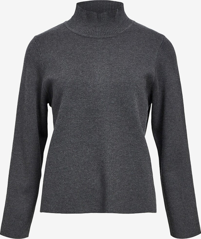 Genser objReynard Square Sleeve Pullover - Grå