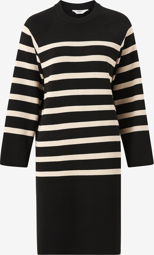 Kjole objEster L/S Knit Dress - Svart