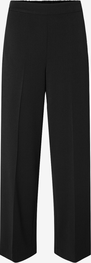 Bukser slfEmma-tara MW Wide Pant - Svart