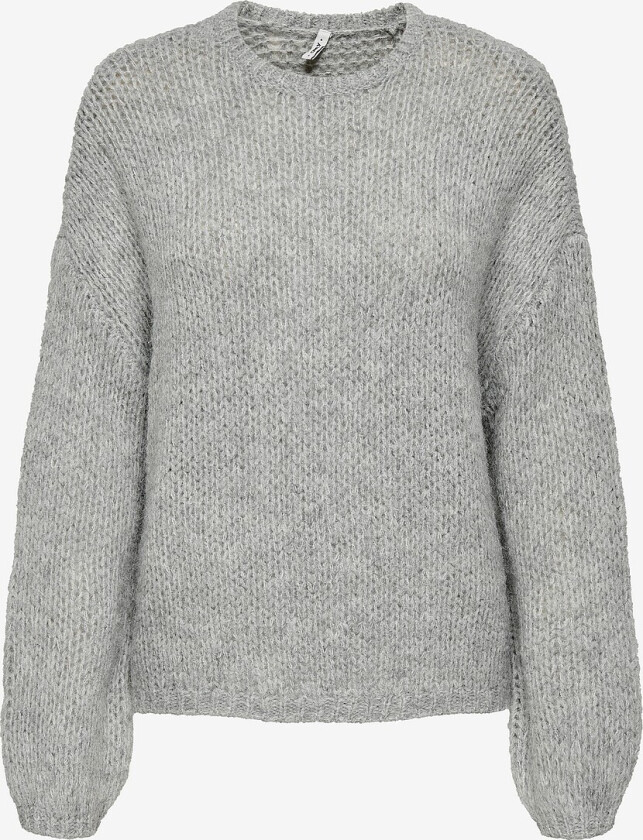 Genser onlJackie LS Pullover Knt - Grå
