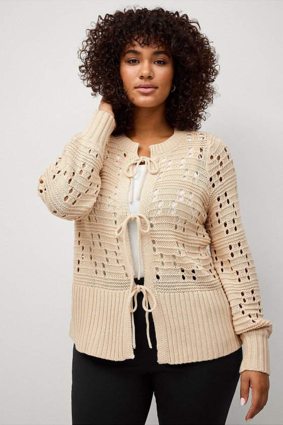 Kardigan mDaisy L/S - Beige