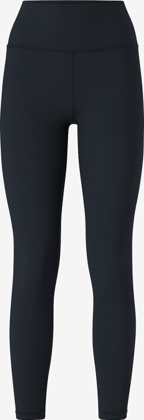 Treningstights Ribbed Performance Tights - Svart