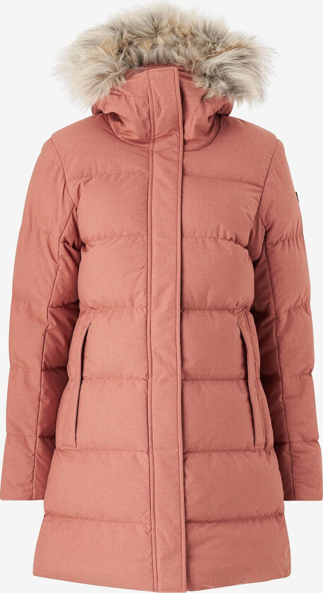 Vinterparkas W Blossom Puffy Parka - Brun