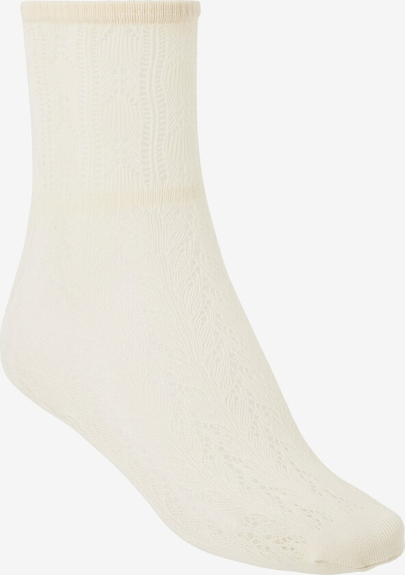 Sokker Erica Crochet Socks - Hvit